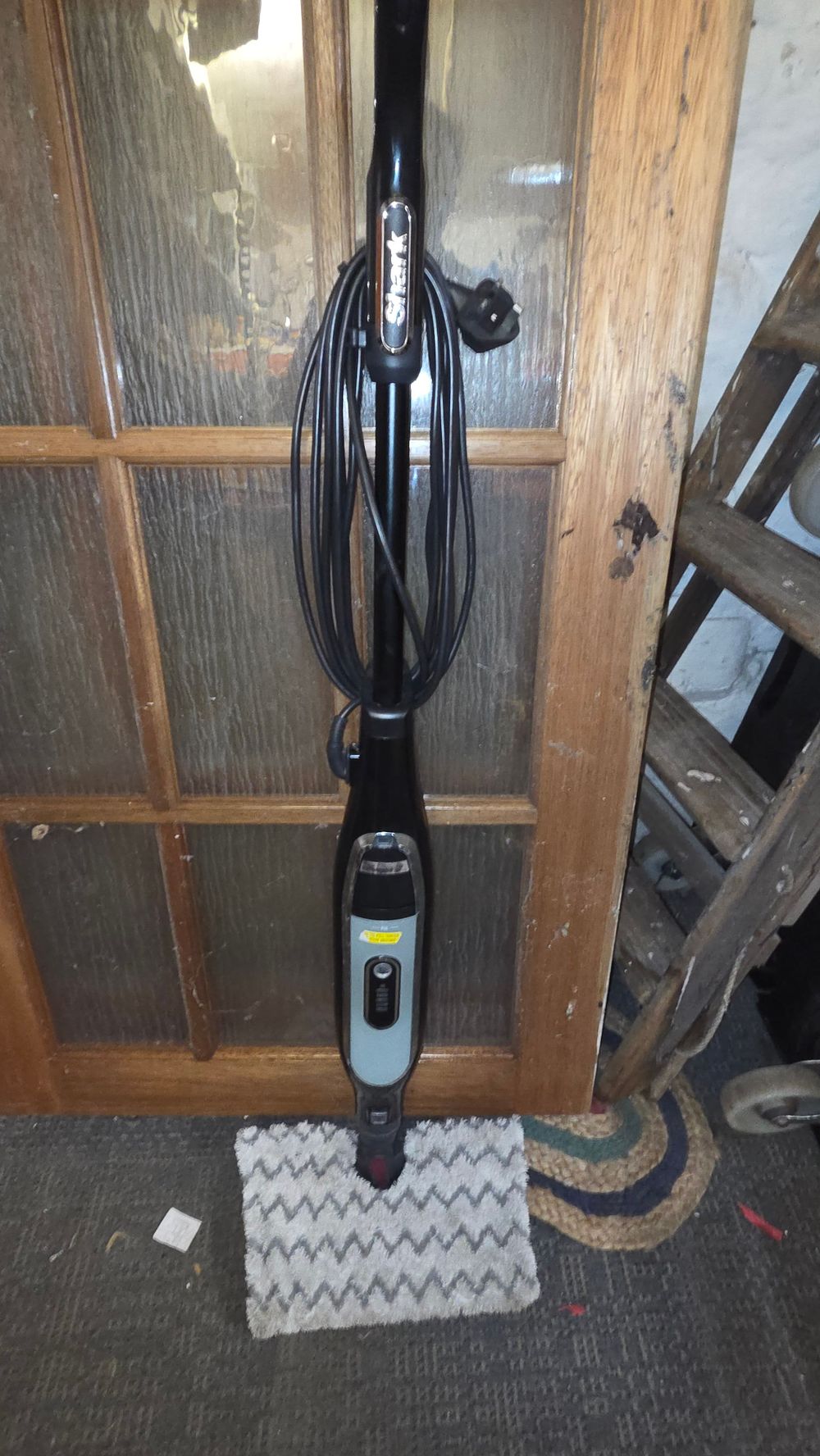 Lot 380 – Shark Corded Steam Mop powers on