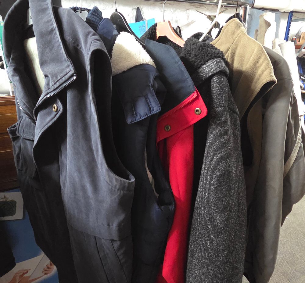 Lot 386 – A Collection of Outerwear Jackets and Vests
