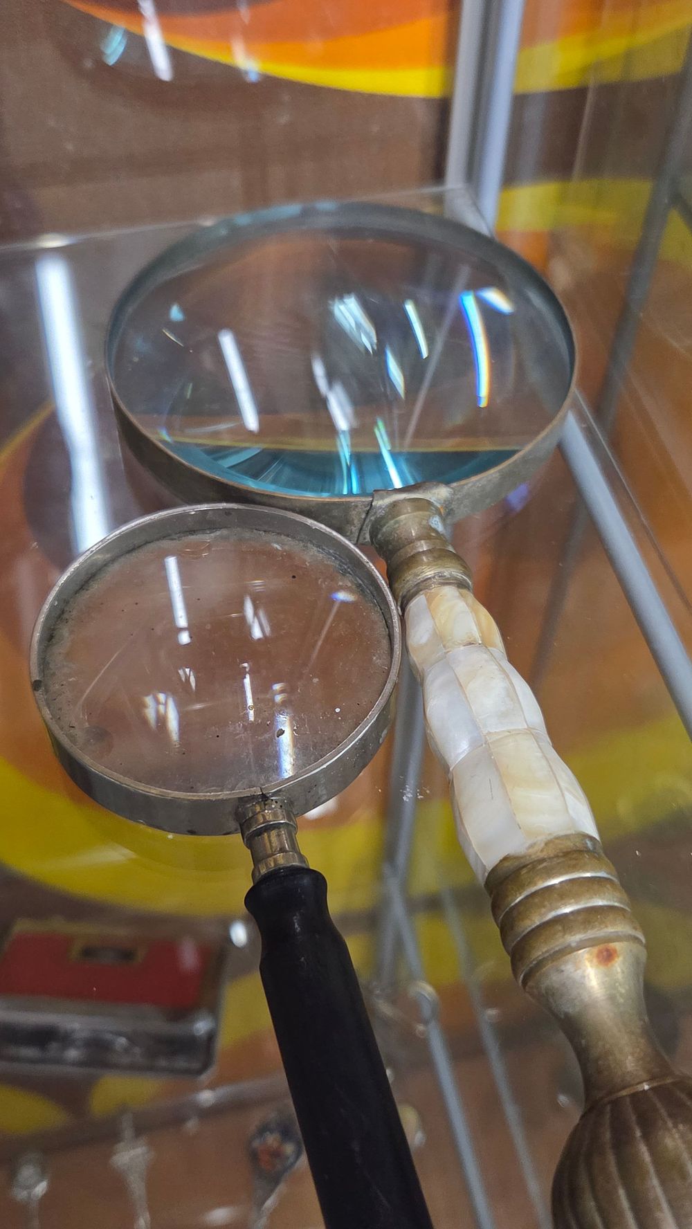 Lot 608 – 2 Decorative Handheld Magnifying Glasses