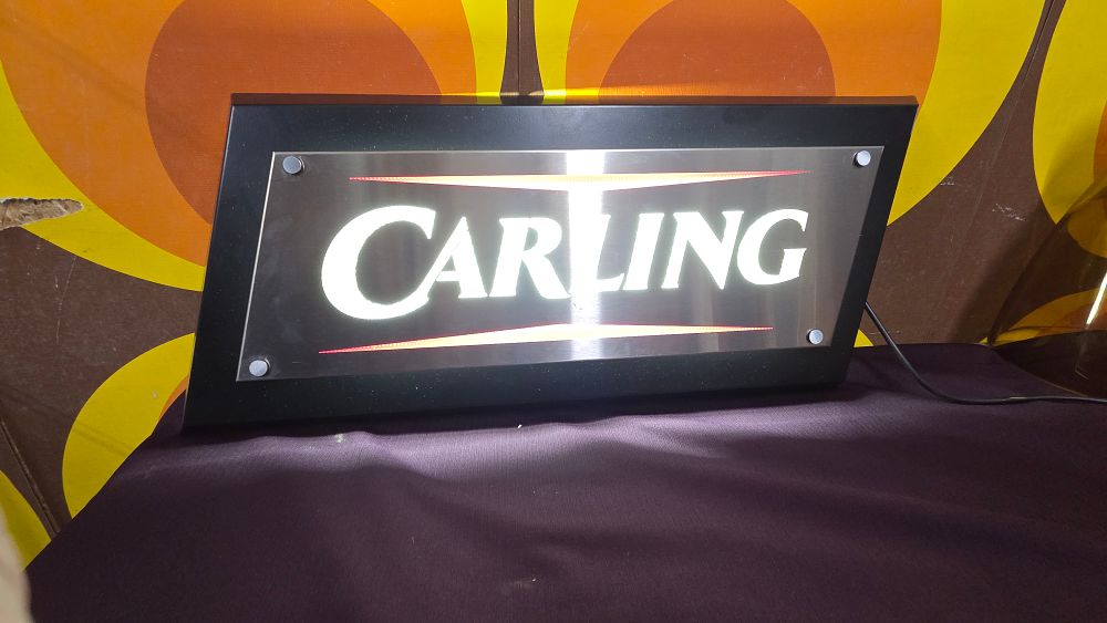 Lot 626 – Illuminated Carling Pub Bar Sign w/o