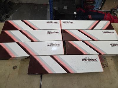 A Collection of Lasting Impressions Cassette Ribbons Boxed. A collection of Lasting Impressions 