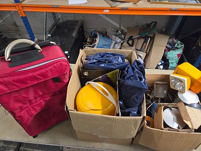 A Collection of Camping and Household Items including Eurohike Products