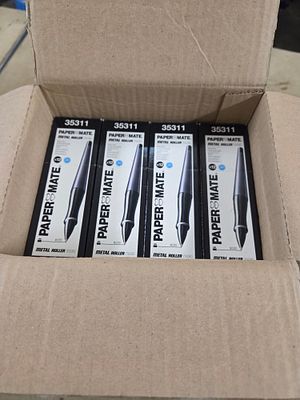 A Collection of Paper Mate Metal Roller Micro Pens Boxed