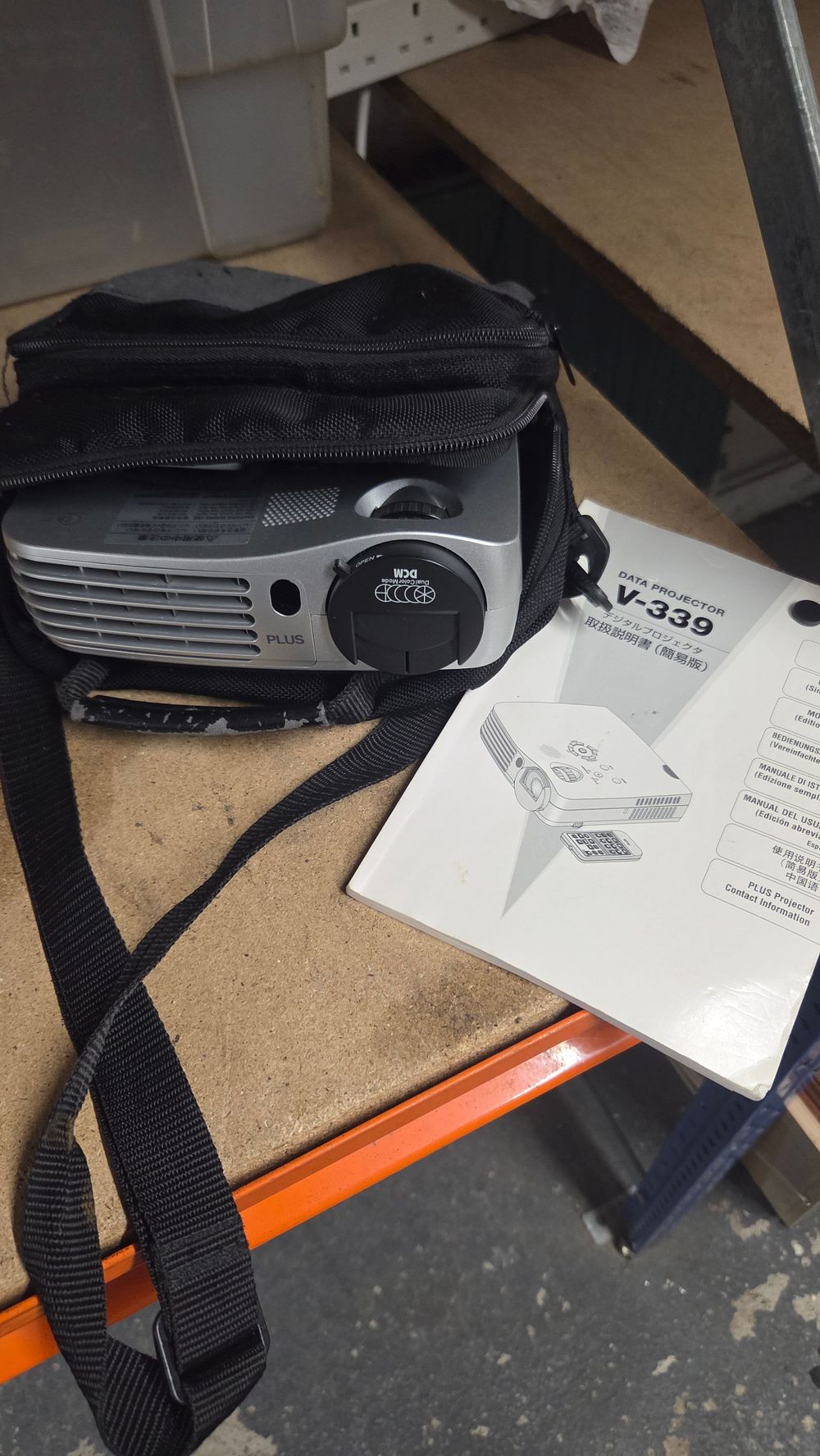 Lot 177 – PLUS V-339 Digital Data Projector with Case and Manual