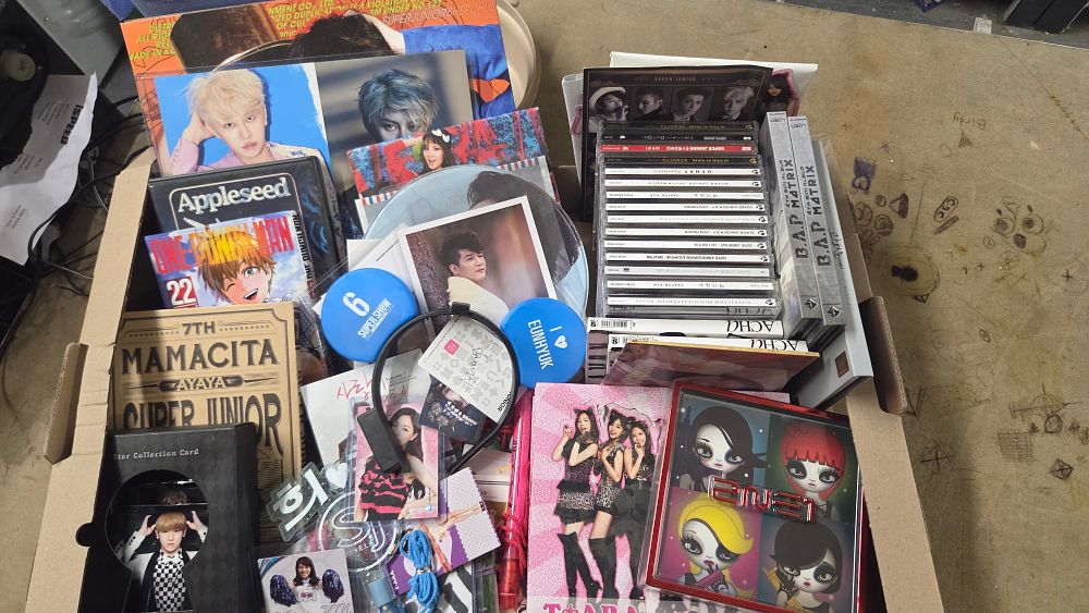 Lot 183 – A Collection of K-pop and Anime Memorabilia
