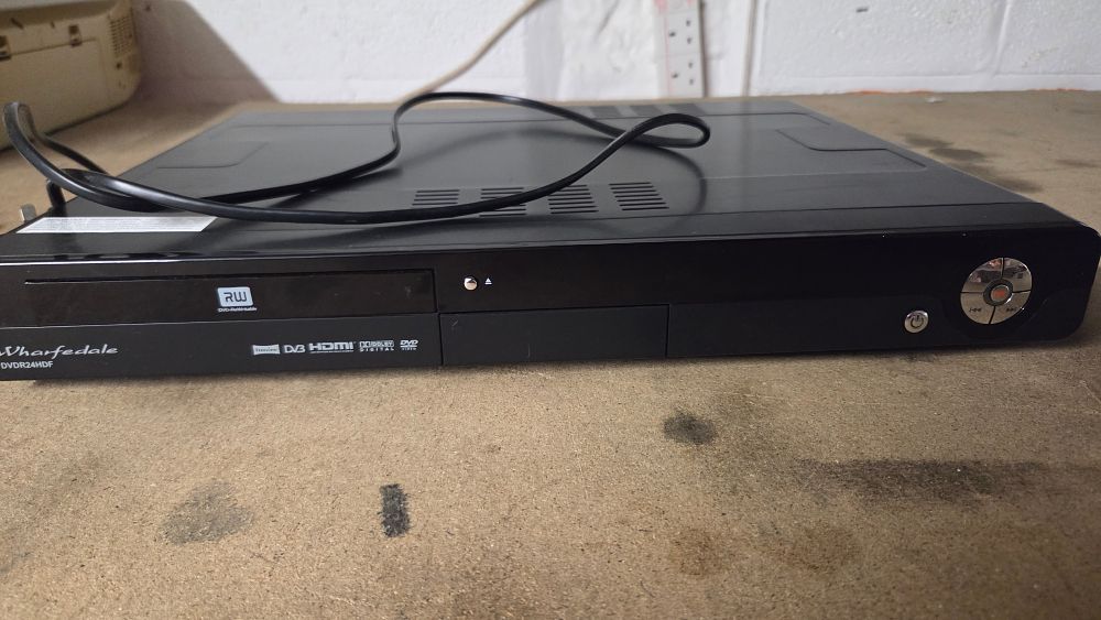 Lot 209 – Wharfedale DVDR24HDF DVD Recorder with Freeview and HDMI