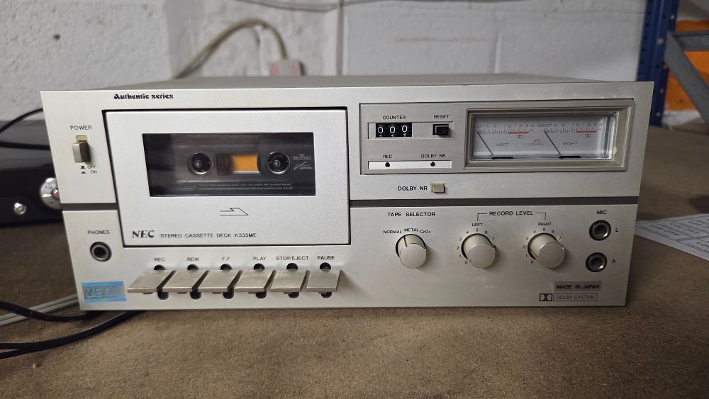Lot 210 – NEC Authentic Series Stereo Cassette Deck K335ME