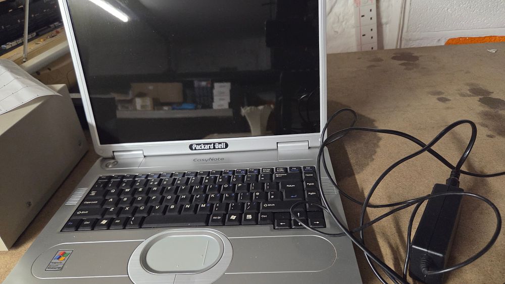 Lot 211 – Packard Bell EasyNote Laptop with Power Adapter
