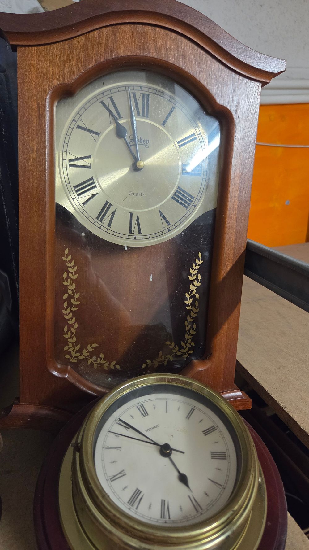 Lot 259 – A Collection of Clocks Including Abbey and Metamec Examples