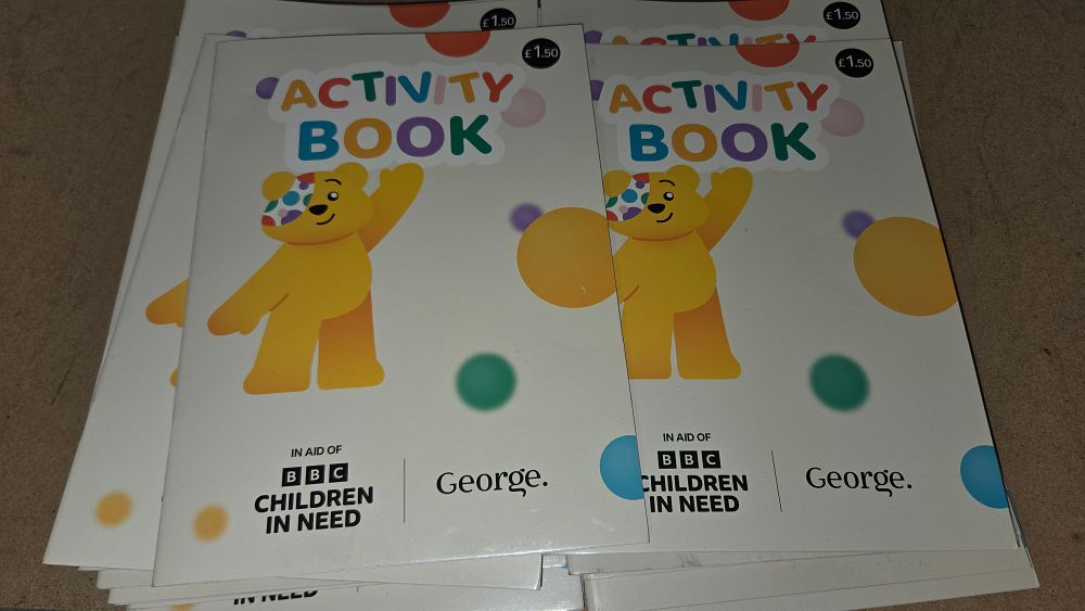 Lot 289 – A Collection of BBC Children in Need Activity Books