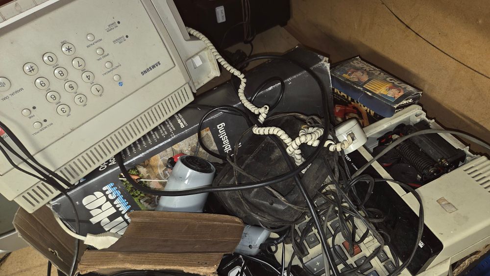 Lot 309 – A Collection of Electronics and Tools Including Samsung Fax Machine