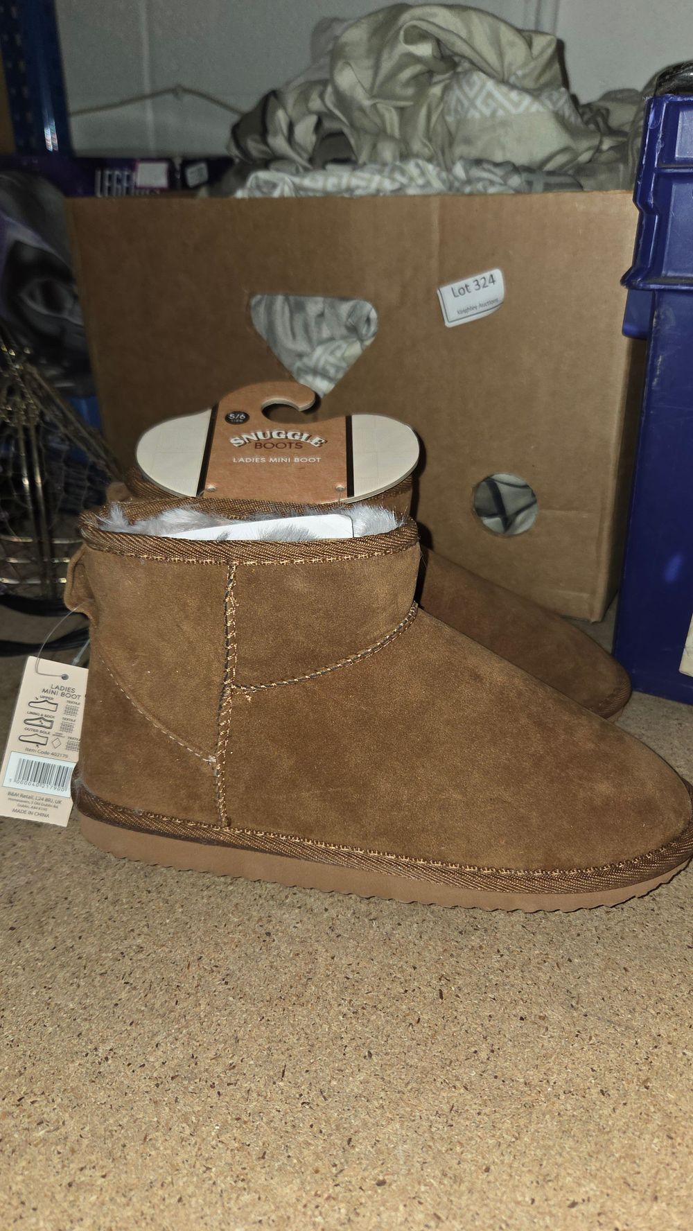 Lot 326 – A Pair of Snuggle Boots Ladies Mini Boots