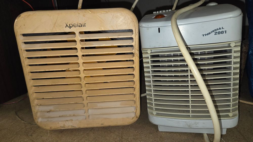 Lot 345 – Xpelair extractor fan and fan heater