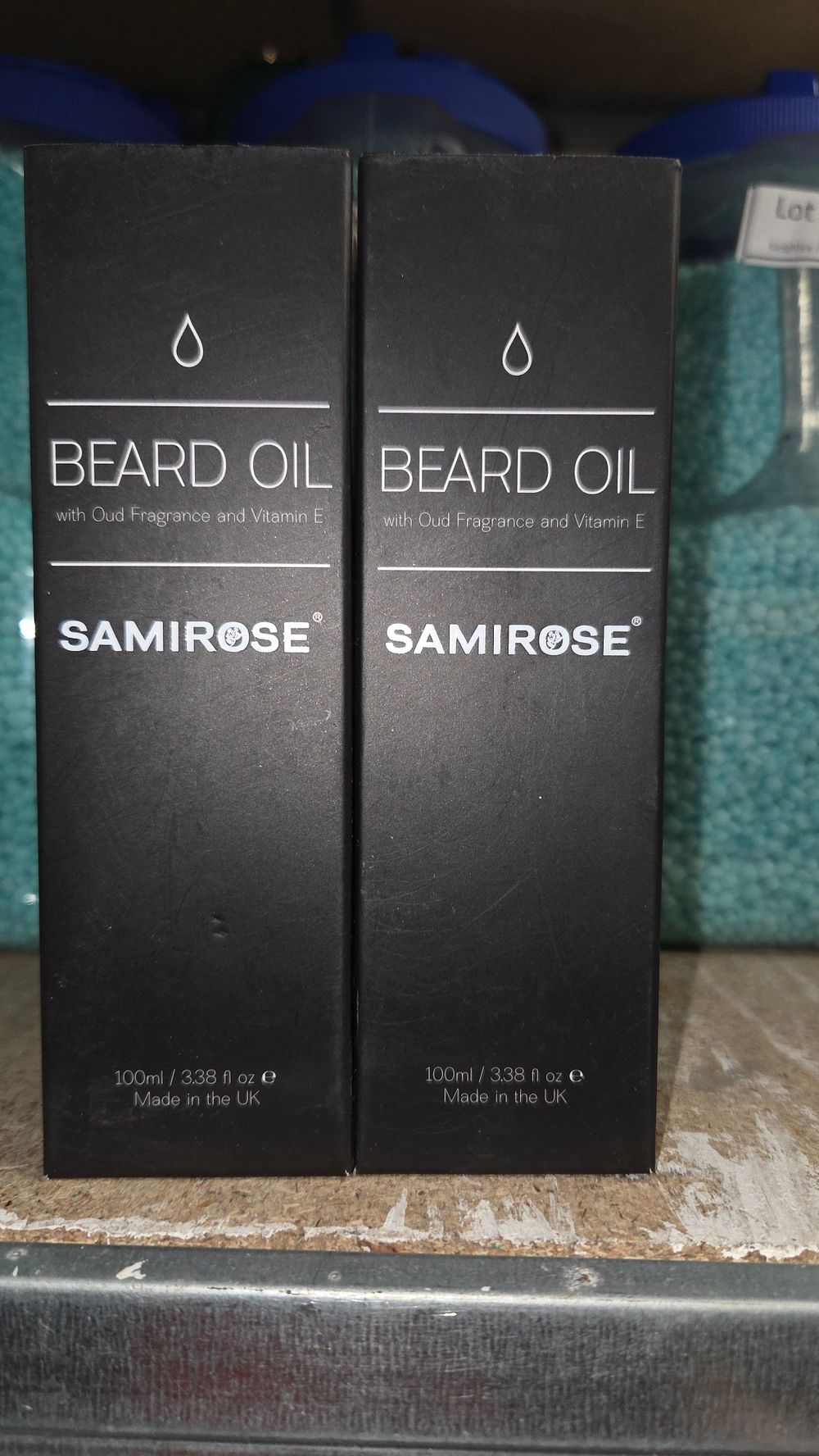 Lot 383 – 2 Boxes of SAMIROSE Oud Fragrance Beard Oil