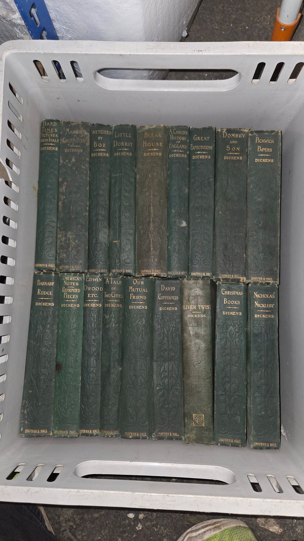 Lot 386 – A Collection of Charles Dickens Books by Chapman and Hall