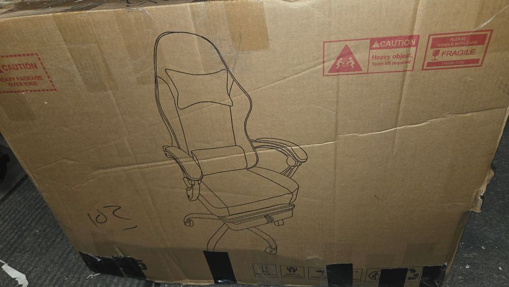 Lot 421 – New Ergonomic Gaming Style Office Chair in Original Box