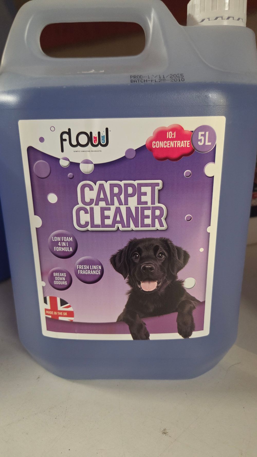 Lot 467 – Flow Pet Magic Carpet Cleaner 5L Concentrate