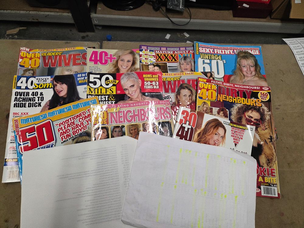 Lot 489 – A Collection of Adult Interest Magazines