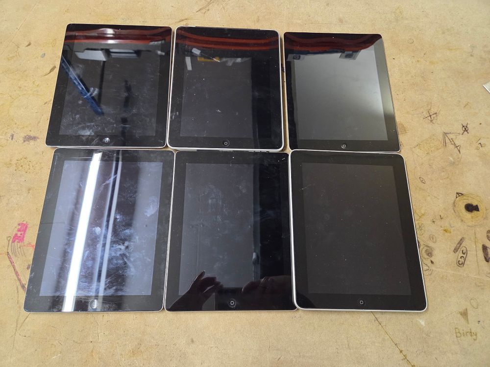 Lot 504 – A Collection of Apple iPad 1st Generation Tablets