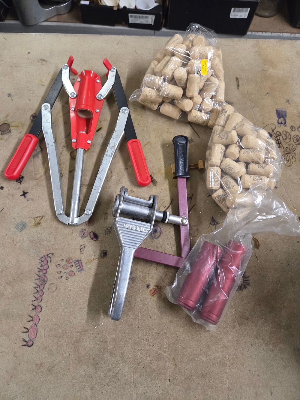 Lot 518 – A Collection of Winemaking Equipment and Supplies