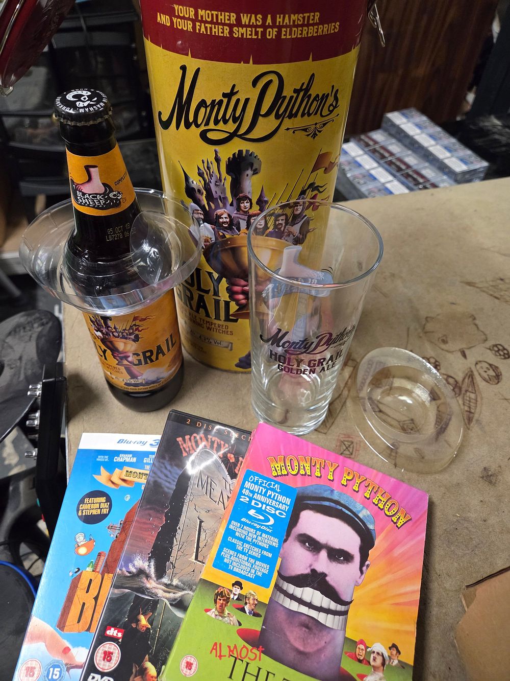 Lot 546 – A Collection of Monty Python Ale and Media Sets