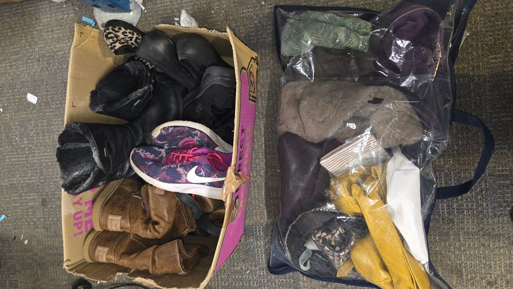Lot 166 – A Collection of Miscellaneous Footwear and Accessories Including Nike and Skechers