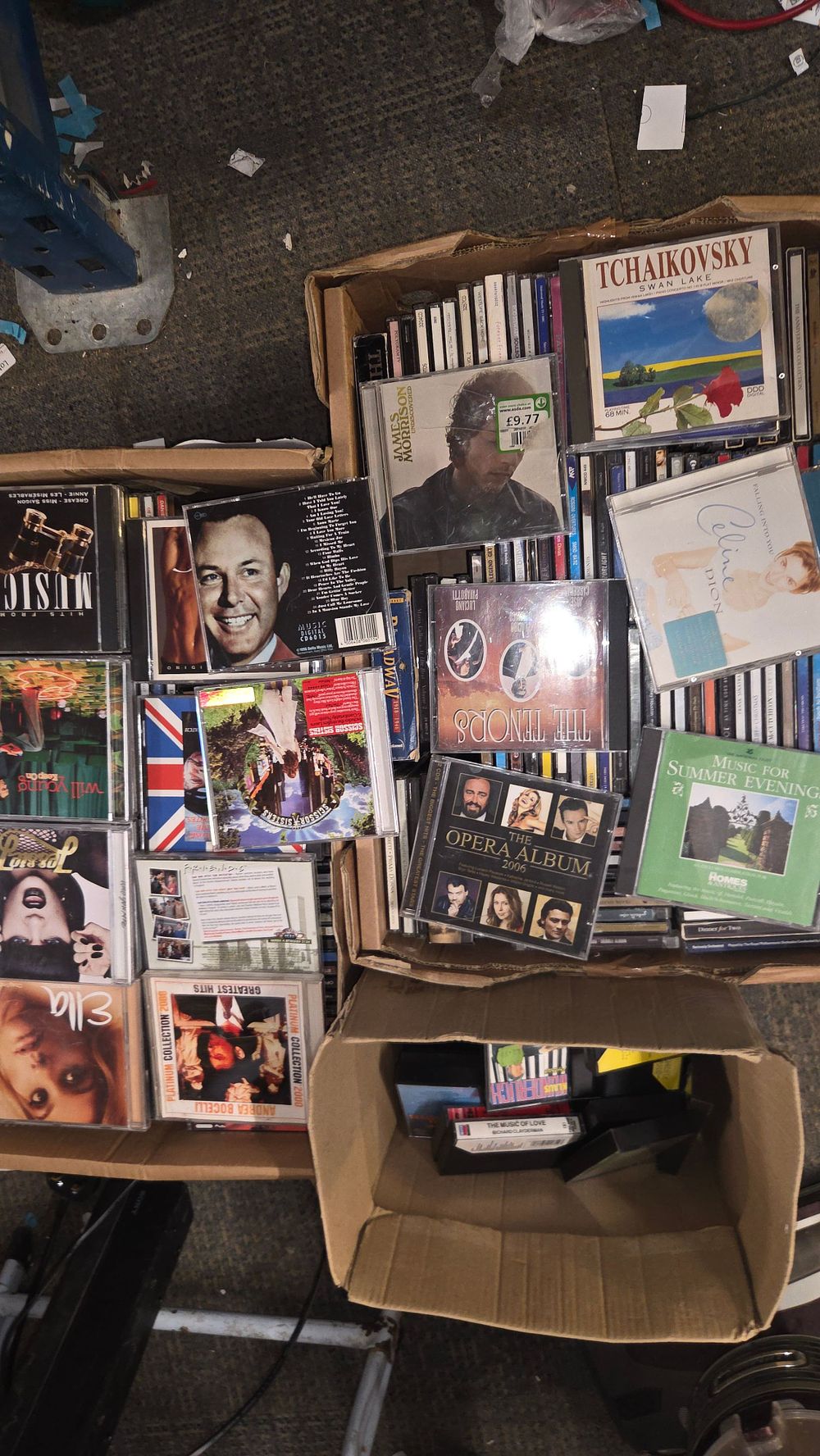 Lot 168 – A Collection of CDs and VHS Tapes