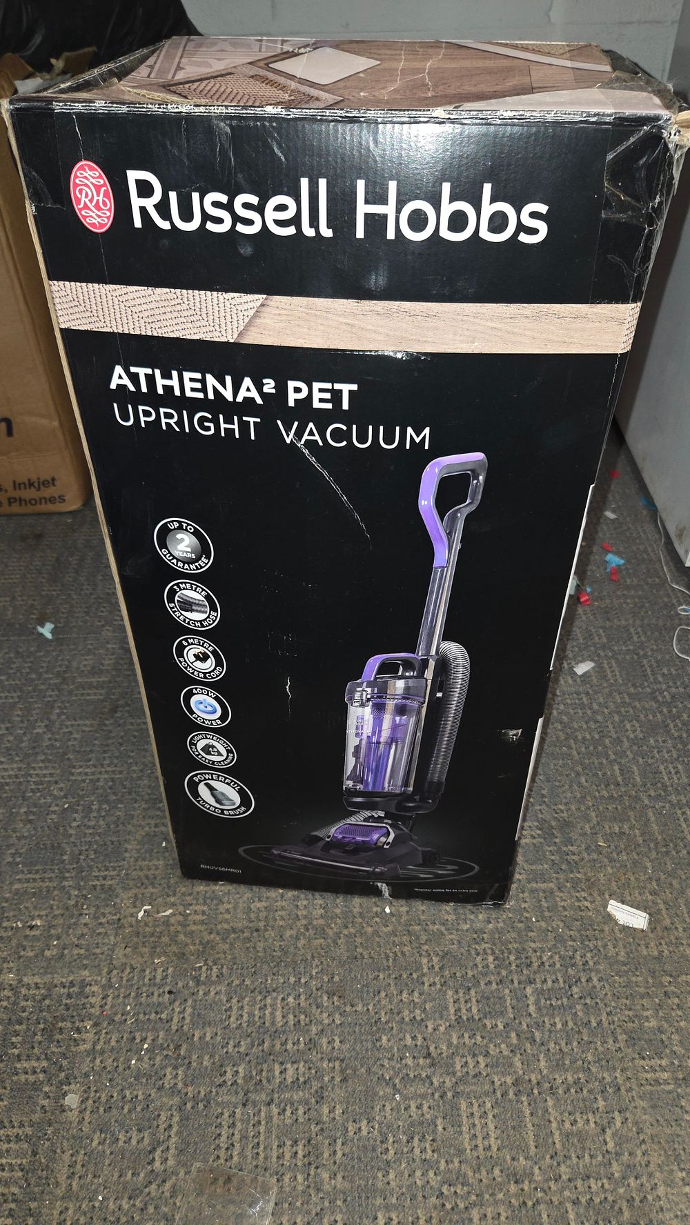 Lot 176 – Russell Hobbs Athena² Pet Upright Vacuum RHUV56MR01