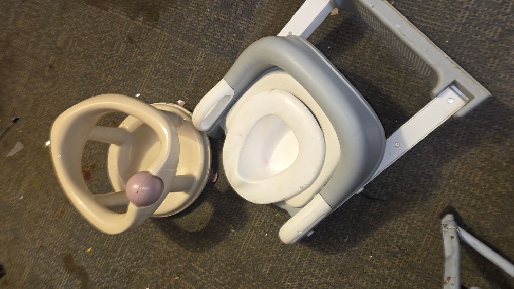 Lot 187 – Two Plastic Child Care Items