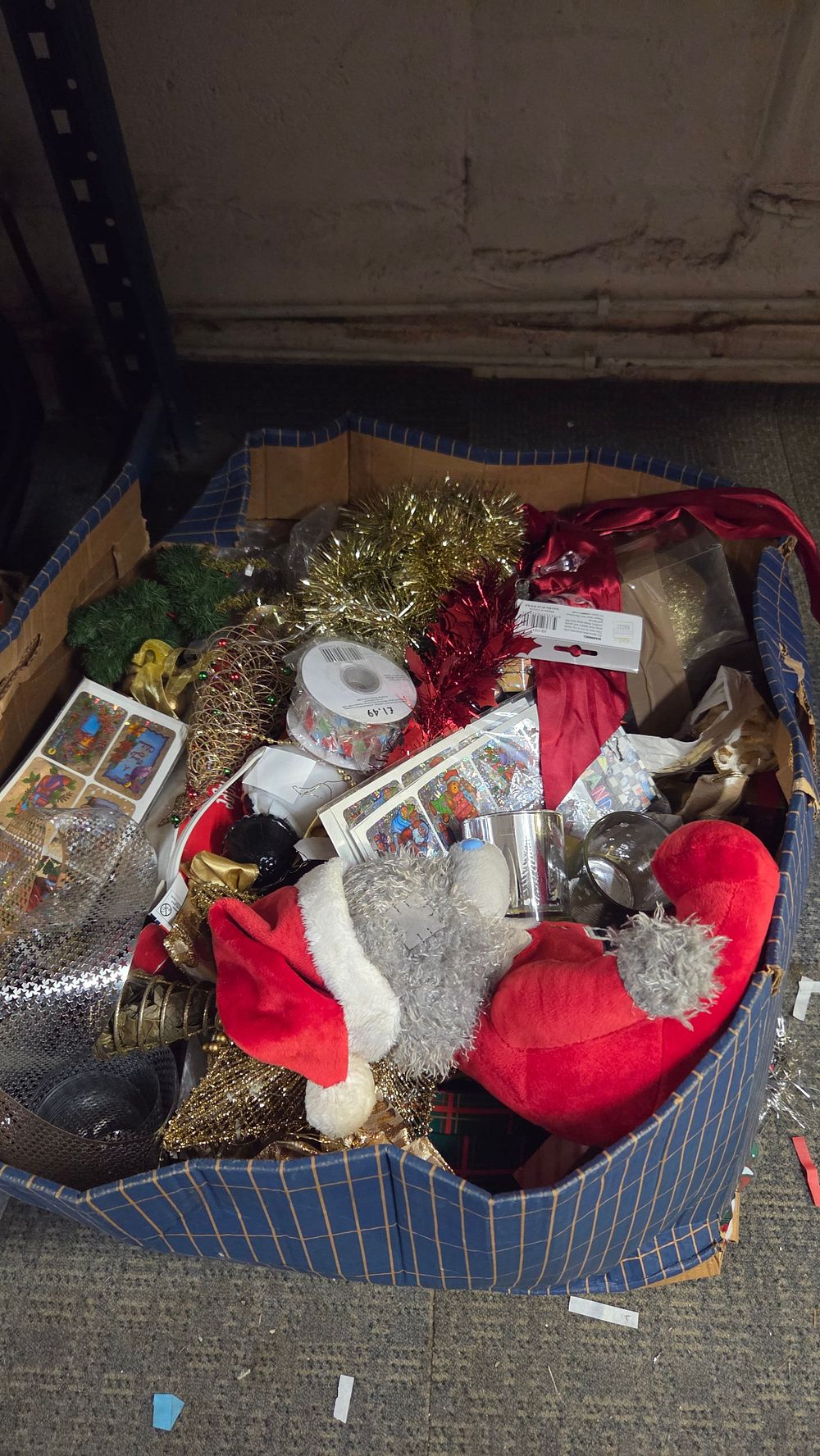 Lot 173 – A Collection of Assorted Christmas Decorations and Plush Toys