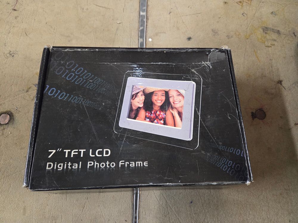 Lot 207 – Boxed 7 Inch TFT LCD Digital Photo Frame