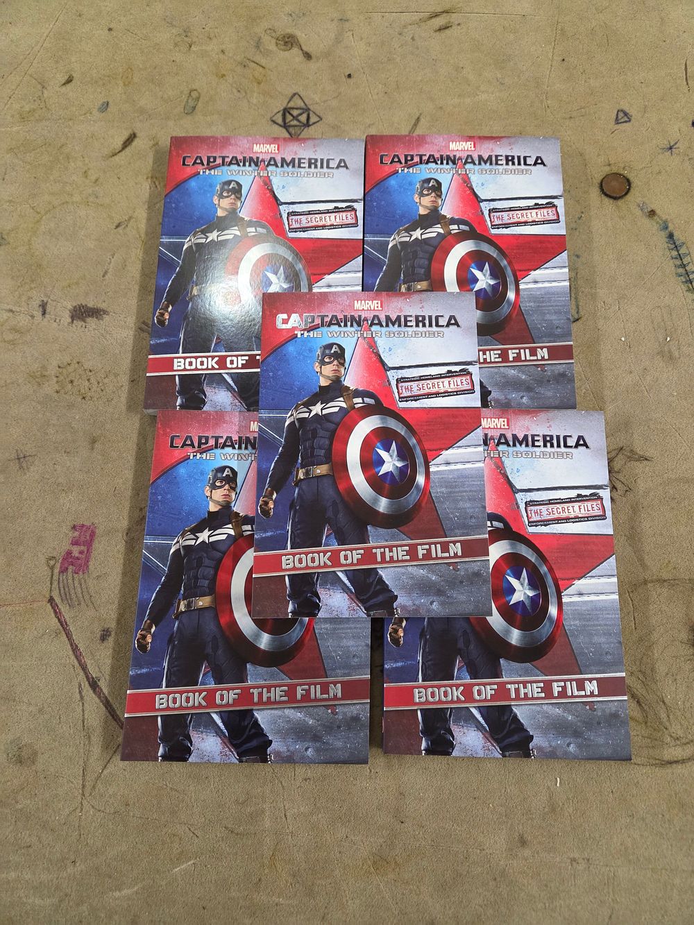 Lot 223 – A Collection of Marvel Captain America The Winter Soldier Books
