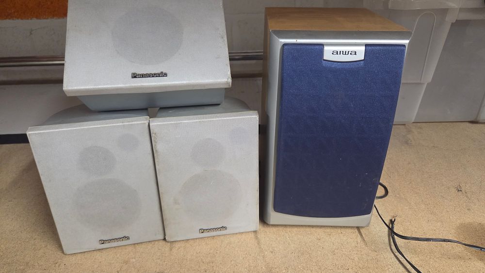 Lot 241 – A Collection of Panasonic and Aiwa Audio Speakers