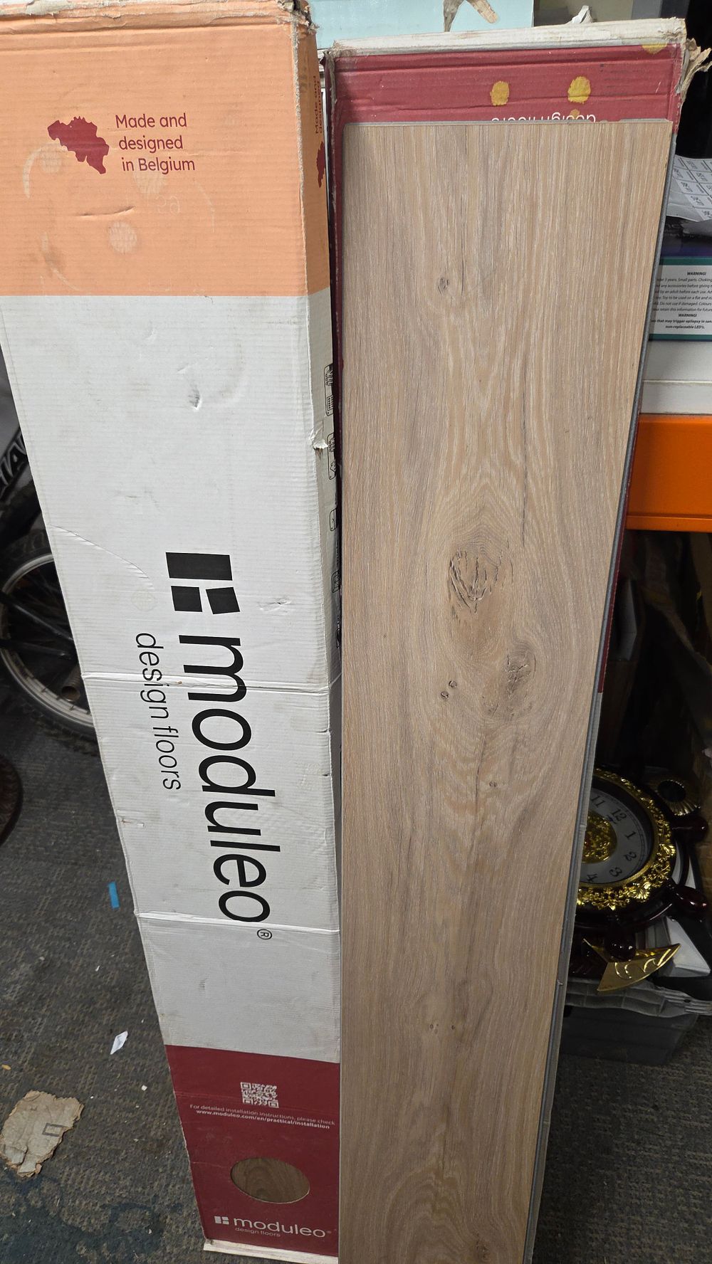 Lot 347 – A Collection of Moduleo Design Wood Textured Flooring Planks