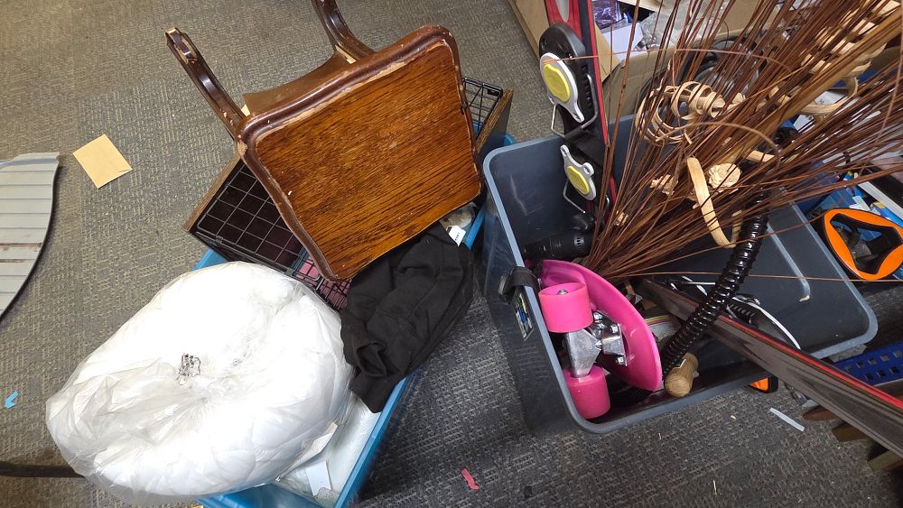 Lot 329 – A Selection of Household Items, Including Childs Ski’s