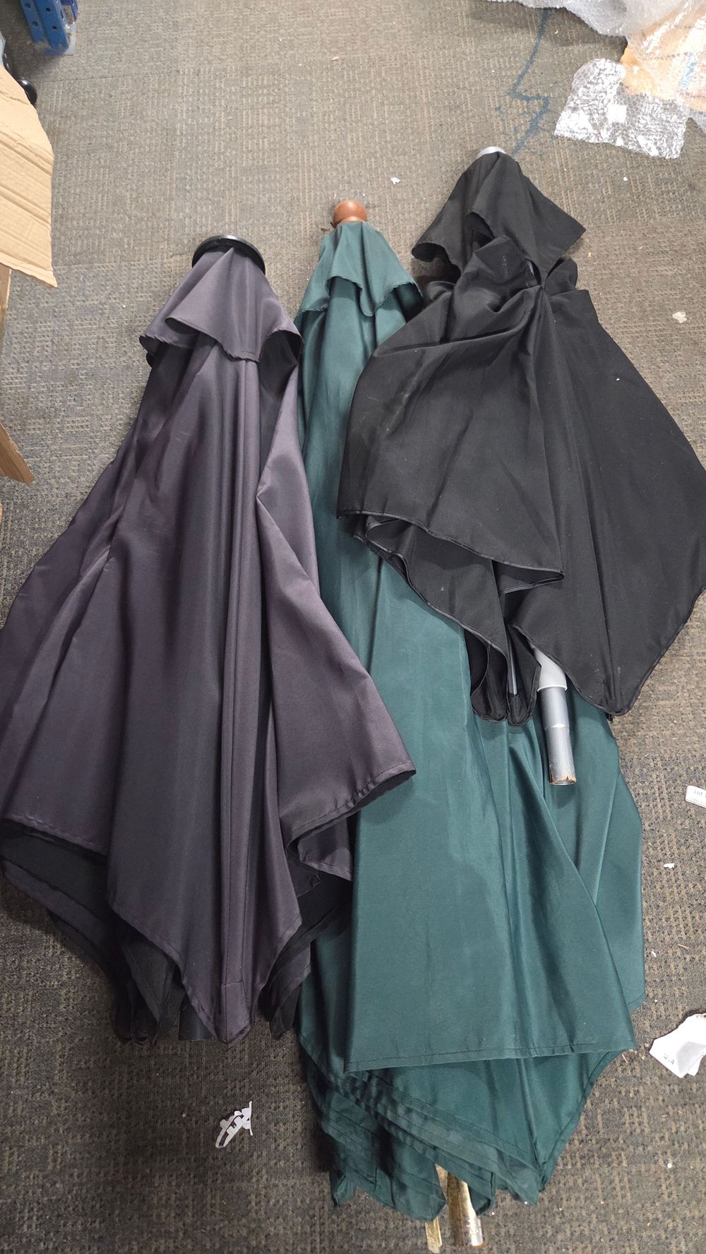 Lot 344 – A Collection of Patio Umbrellas in Various Colours