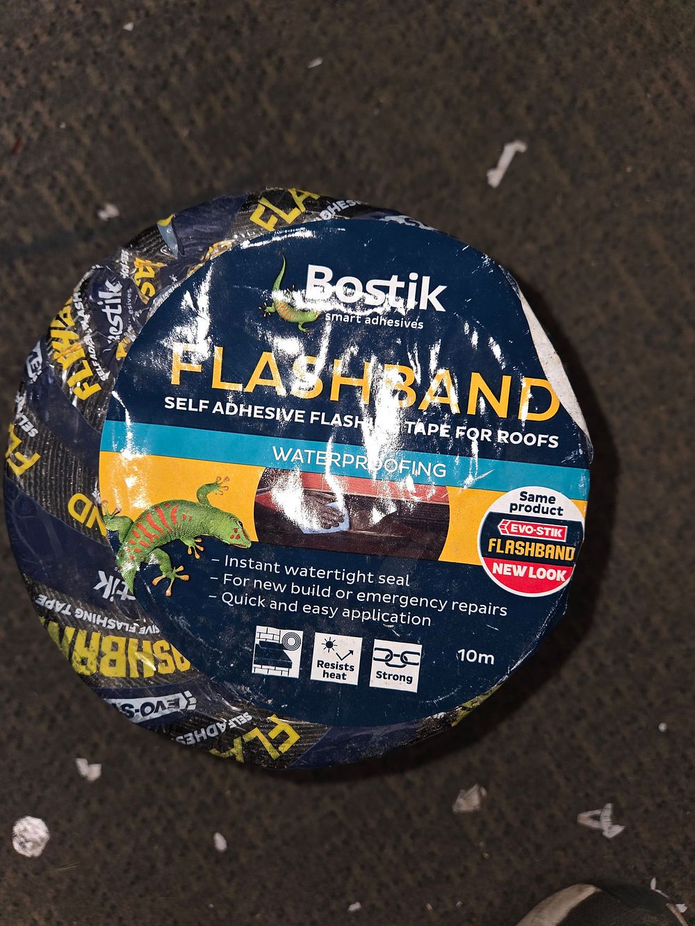 Lot 398 – Bostik Flashband Self Adhesive Flashing Tape 10m Roll