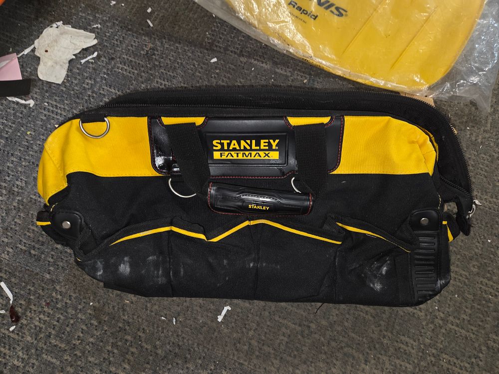 Lot 411 – Stanley Fatmax Rigid Tool Bag