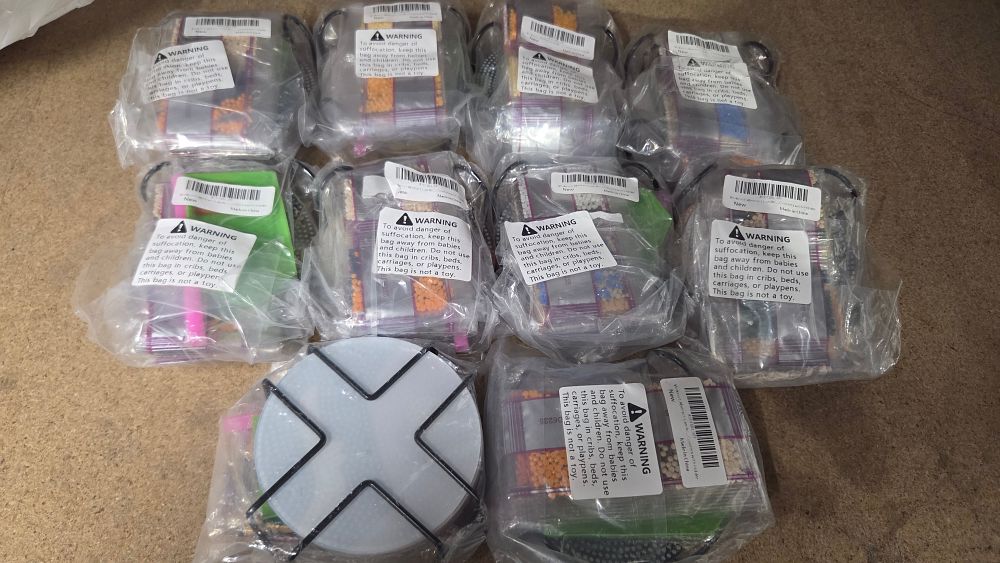 Lot 160 – Ten Packs of Diamond Coaster Kits