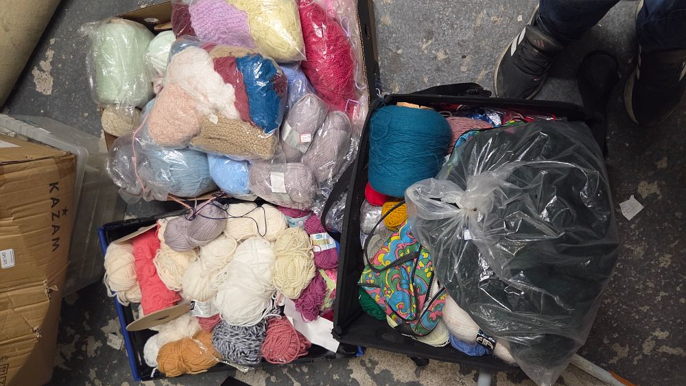 Lot 201 – A Collection of Knitting Yarn and Wool