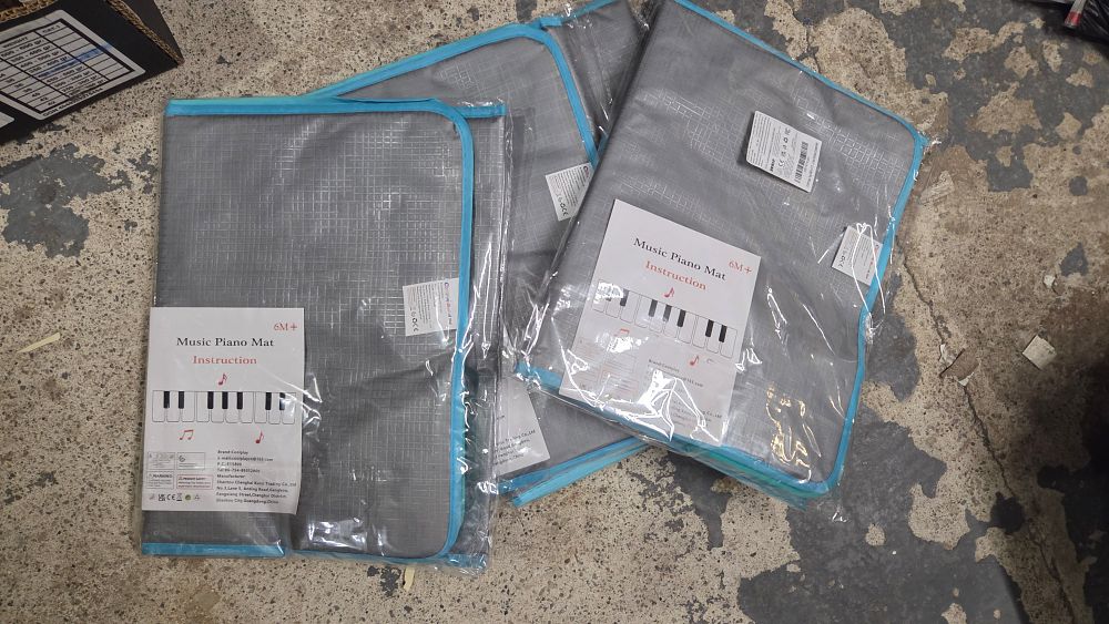 Lot 233 – A Collection of Coolplay Music Piano Mats