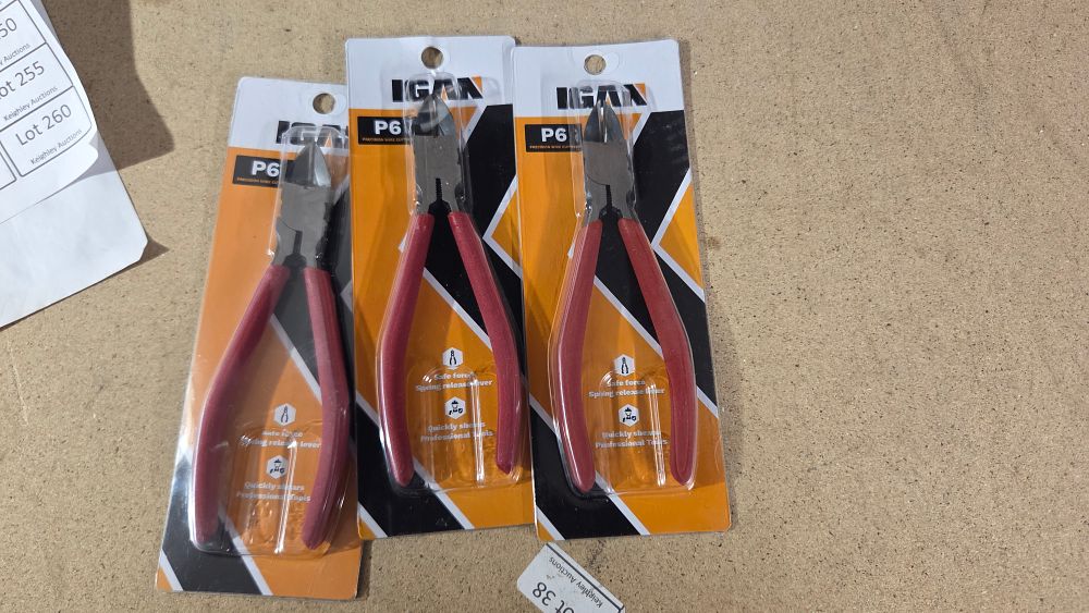 Lot 241 – Three IGAN P6 Precision Wire Flush Cutters