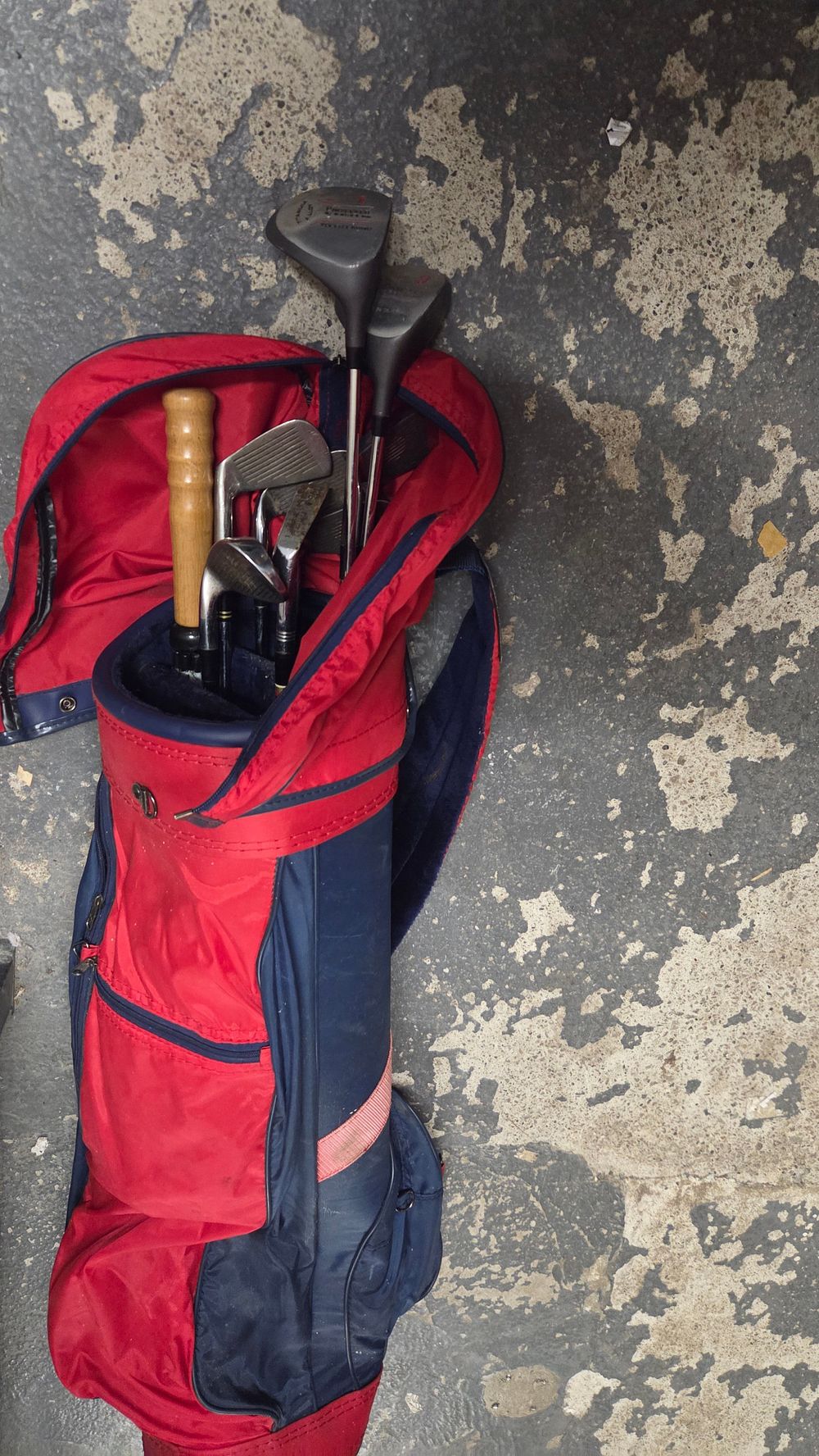 Lot 181 – A Collection of Golf Clubs in a Golf Bag