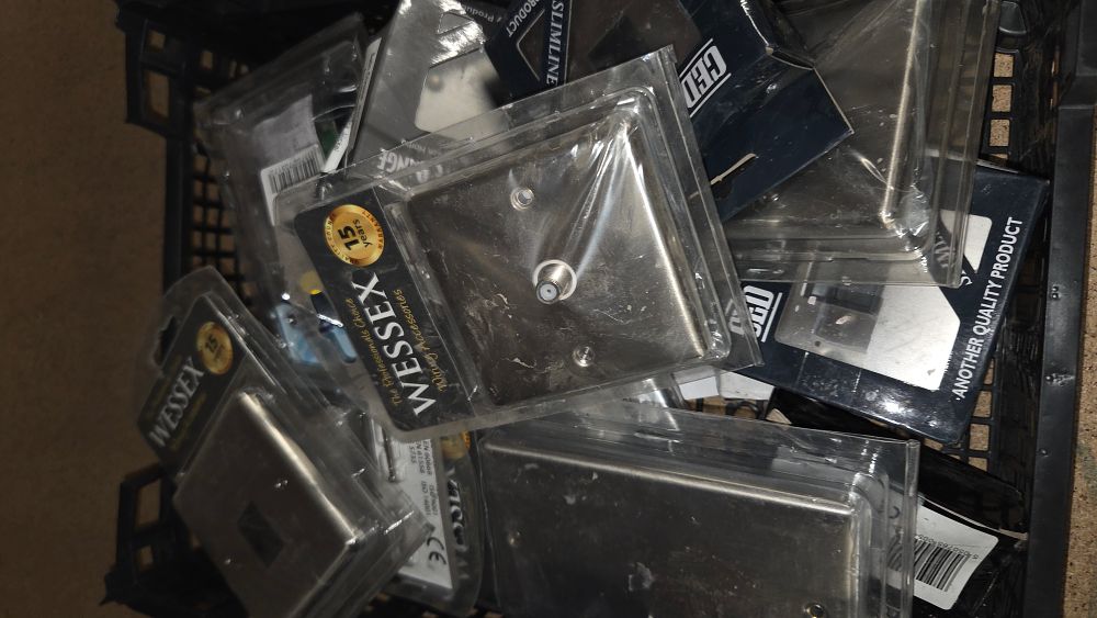 Lot 339 – A Collection of Wessex and CED Metallic Wiring Accessories