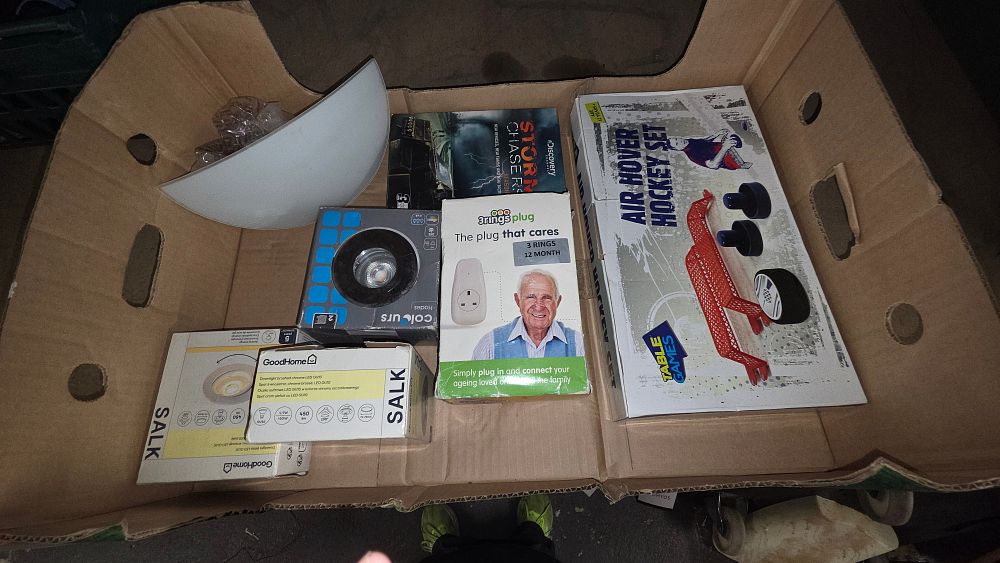 Lot 357 – A Collection of Boxed Household Items and Games