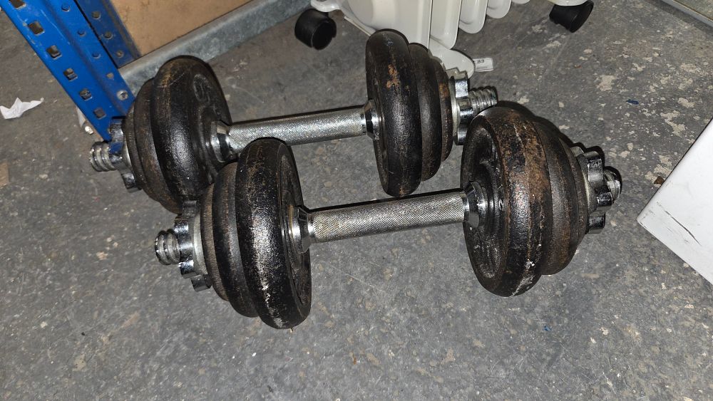 Lot 370 – A Pair of Dumbbells