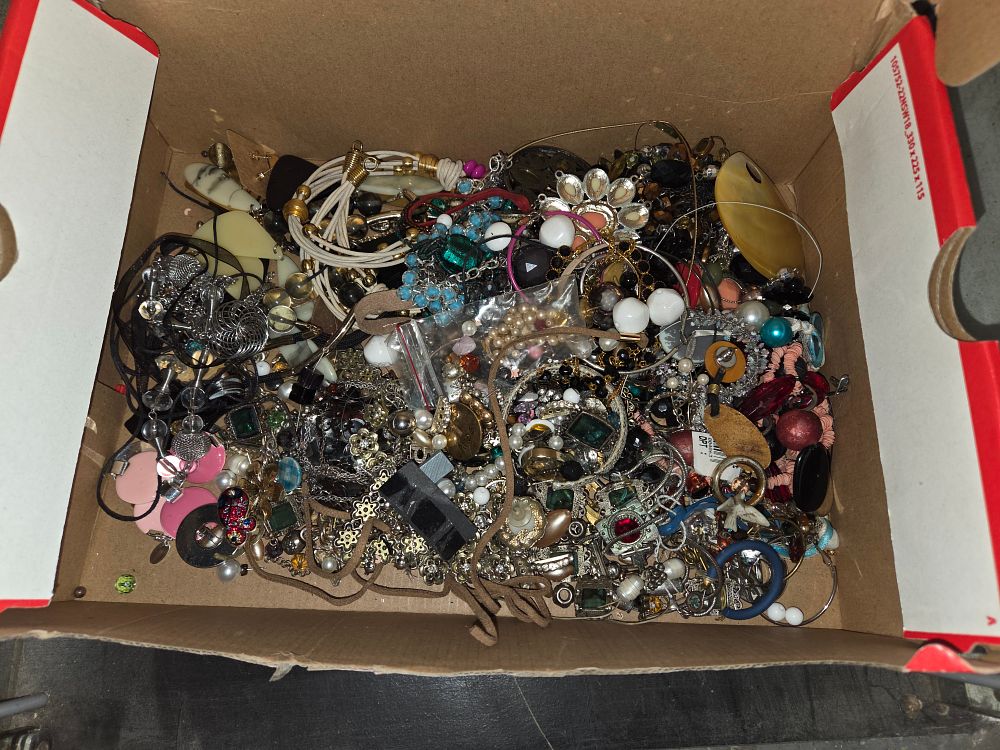 Lot 603 – A Collection of Multi-coloured Costume Jewellery