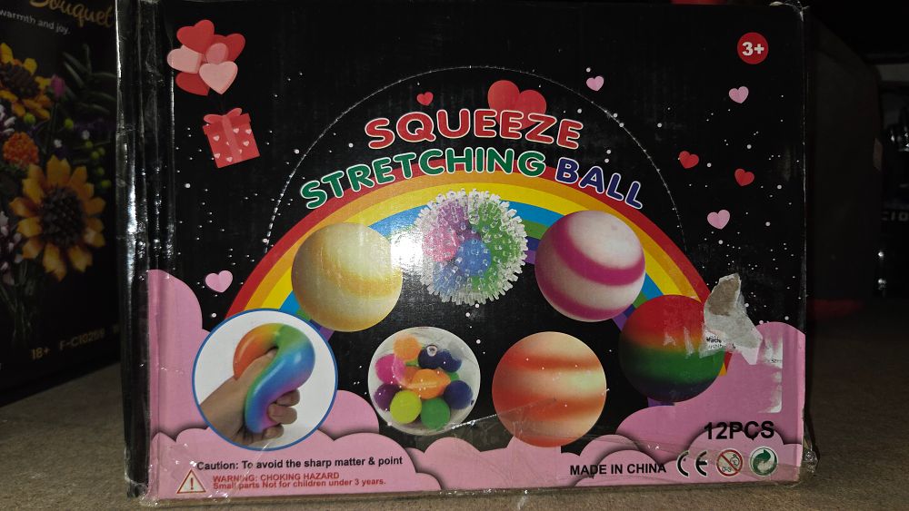 Lot 382 – 12 New Squeeze Stretching Stress Balls