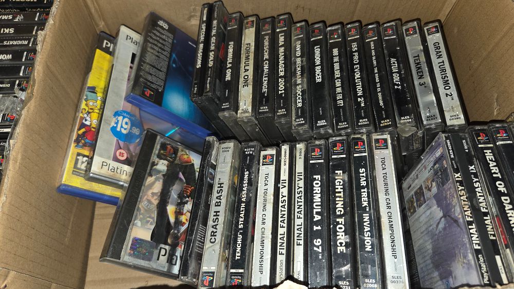 Lot 393 – A Collection of Sony PlayStation 1 Video Games