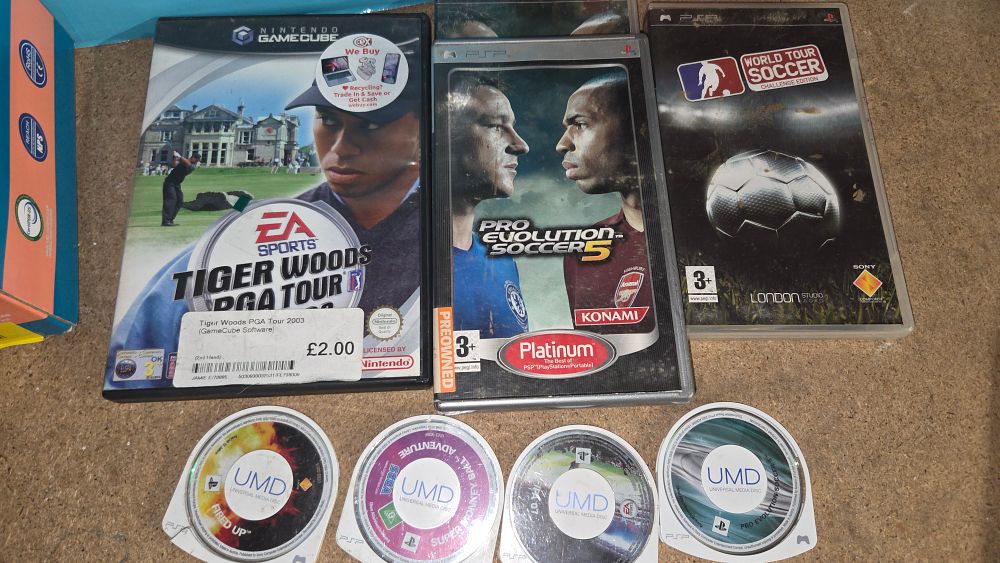 Lot 412 – A Collection of Nintendo GameCube and Sony PSP Video Games